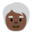 older person, dark skin tone